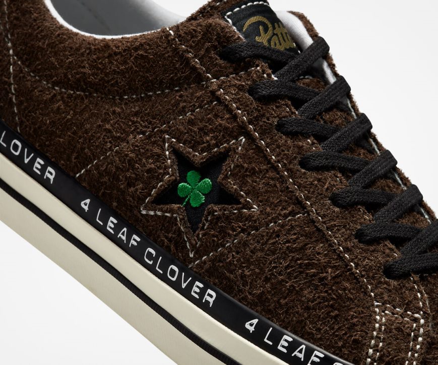 Tenisky Nizke Converse x Patta Four-Leaf Clover One Star Pro Panske Olivovo Zelená Biele | SK INYBW8